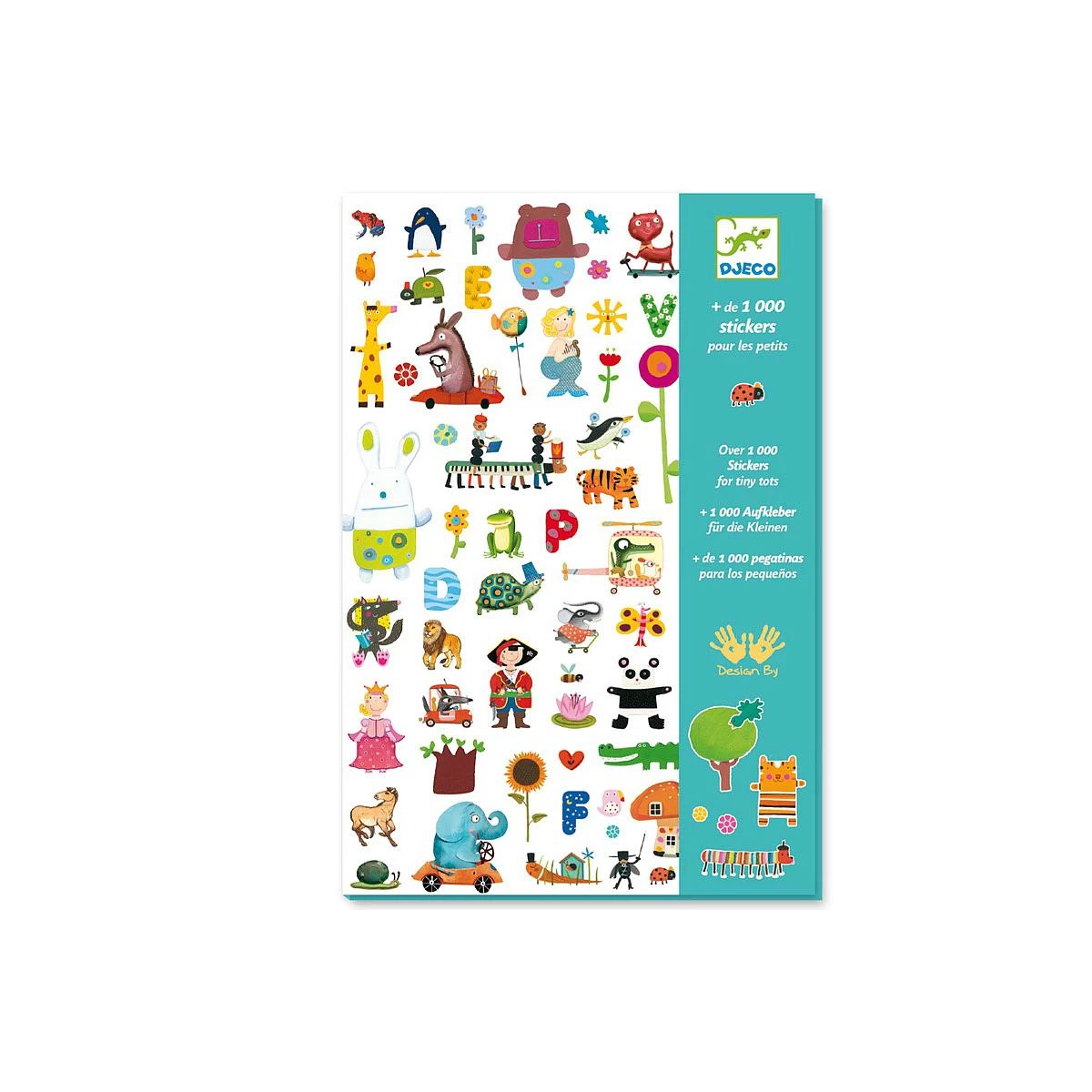 1000 Stickers POUR LES PETITS Djeco 1 1000 Stickers POUR LES PETITS Djeco