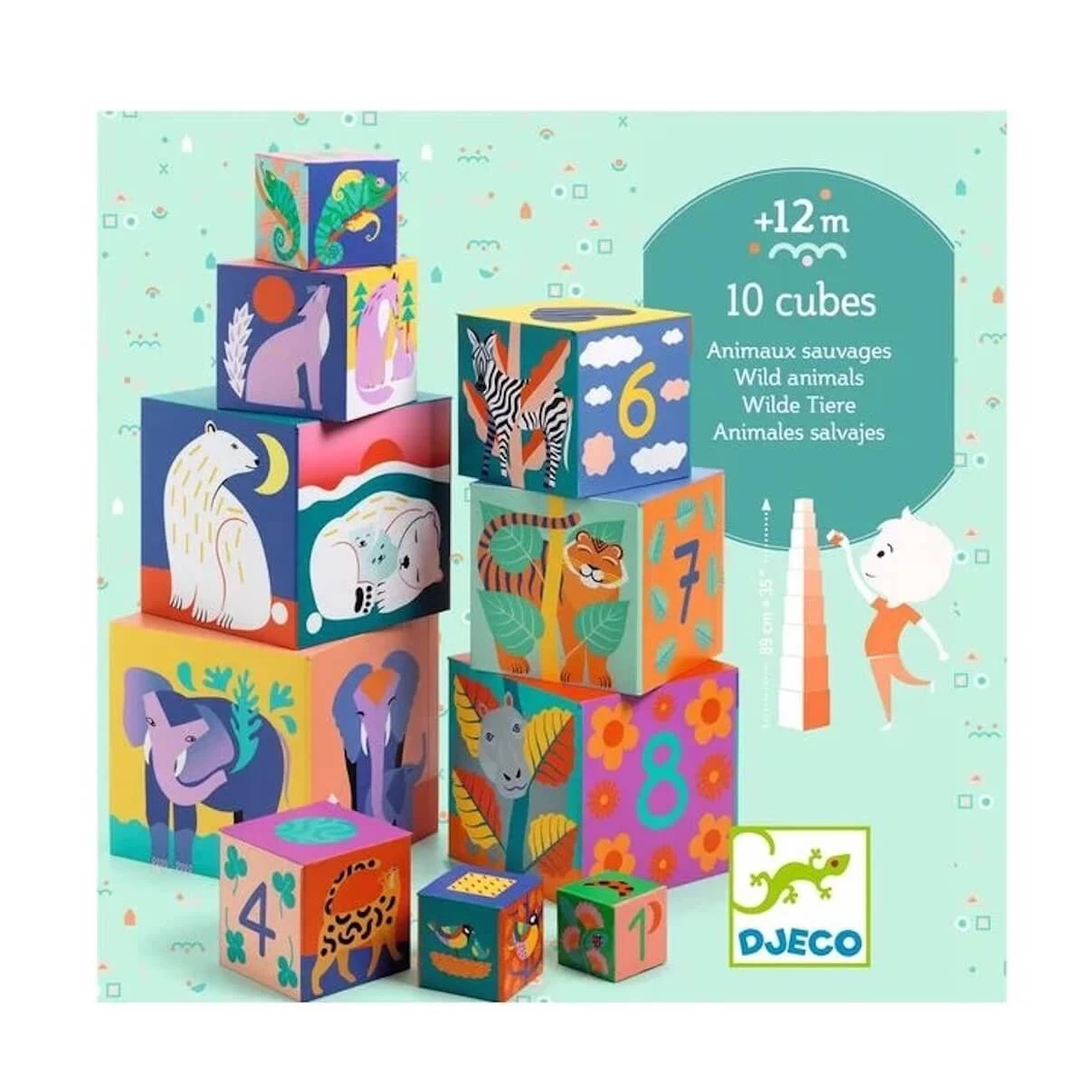 Animaux Sauvages - FSC MIX Djeco 1 Animaux Sauvages - FSC MIX Djeco