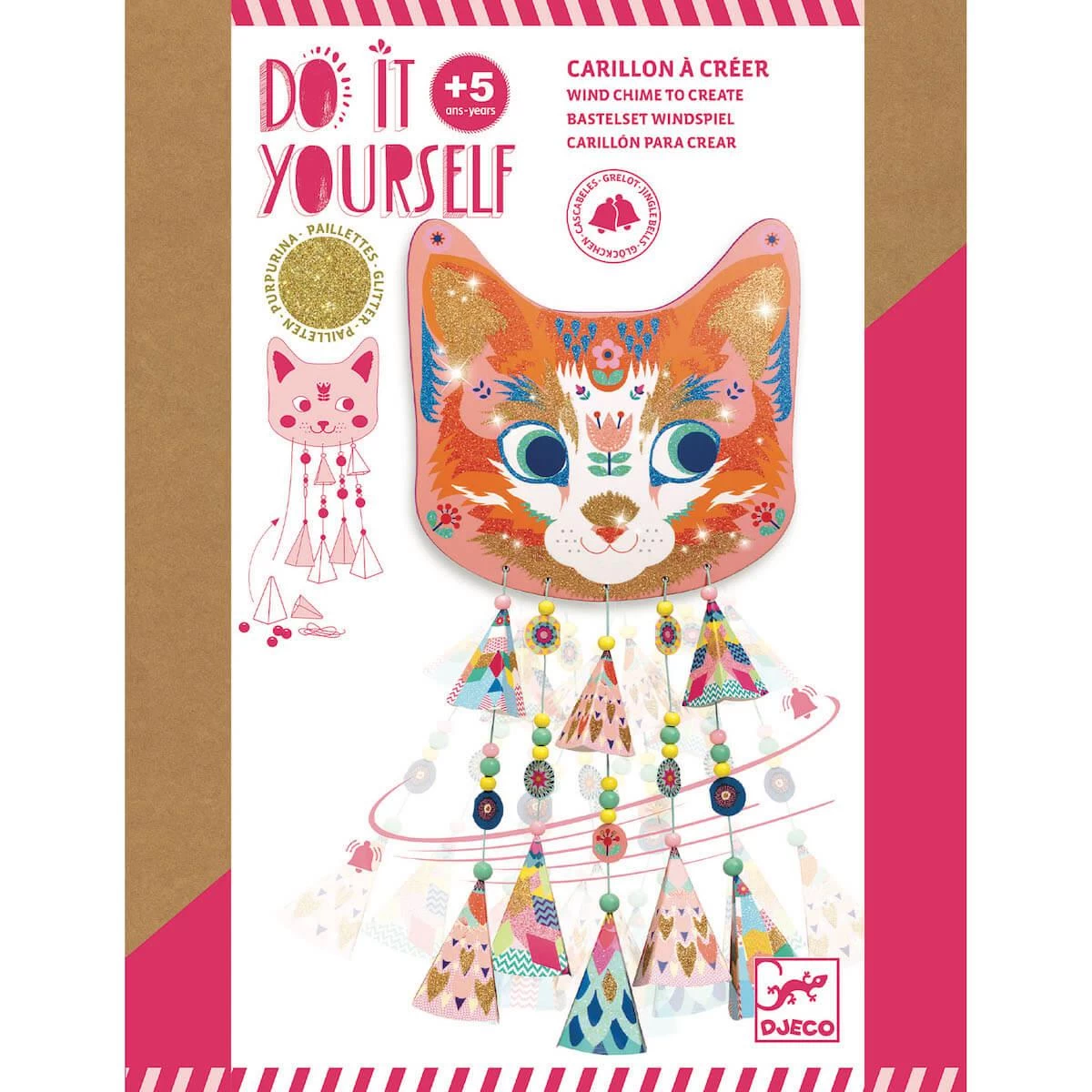 Atelier Bricolage Kitty DO IT YOURSELF Djeco 1 Atelier Bricolage Kitty DO IT YOURSELF Djeco