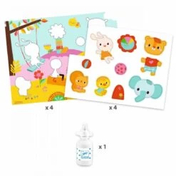 Atelier Collage Ma Journée Djeco -Magasin De Jouets atelier collage ma journee djeco 1200 1200 1609802