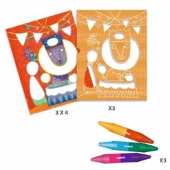 Atelier Coloriage Funambule Et Balles COLOR STOP Djeco -Magasin De Jouets atelier coloriage funambule et balles color stop djeco 1200 1200 1609696