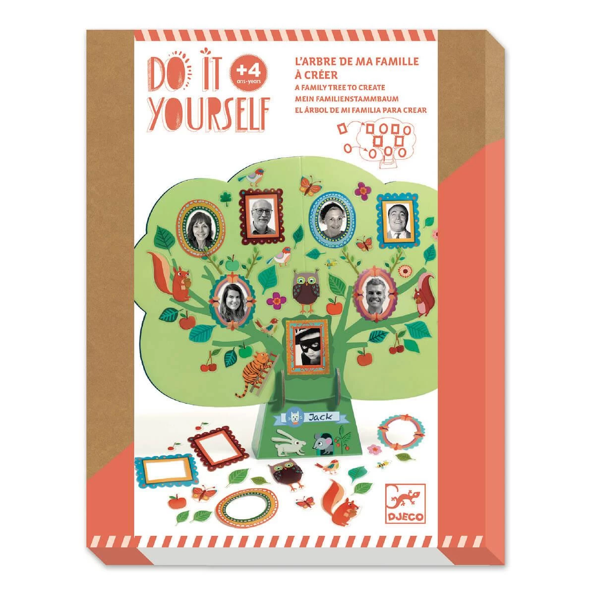 Atelier Créatif Ma Famille DO IT YOURSELF Djeco 2 Atelier Créatif Ma Famille DO IT YOURSELF Djeco – Image 2
