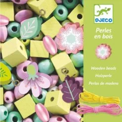 Atelier Créatif Perles Bijoux FEUILLES ET FLEURS Djeco