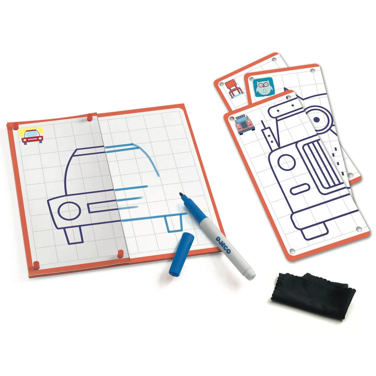 Atelier Dessin Step By Step Symetrie And Co Djeco 2 Atelier Dessin Step By Step Symetrie And Co Djeco – Image 2