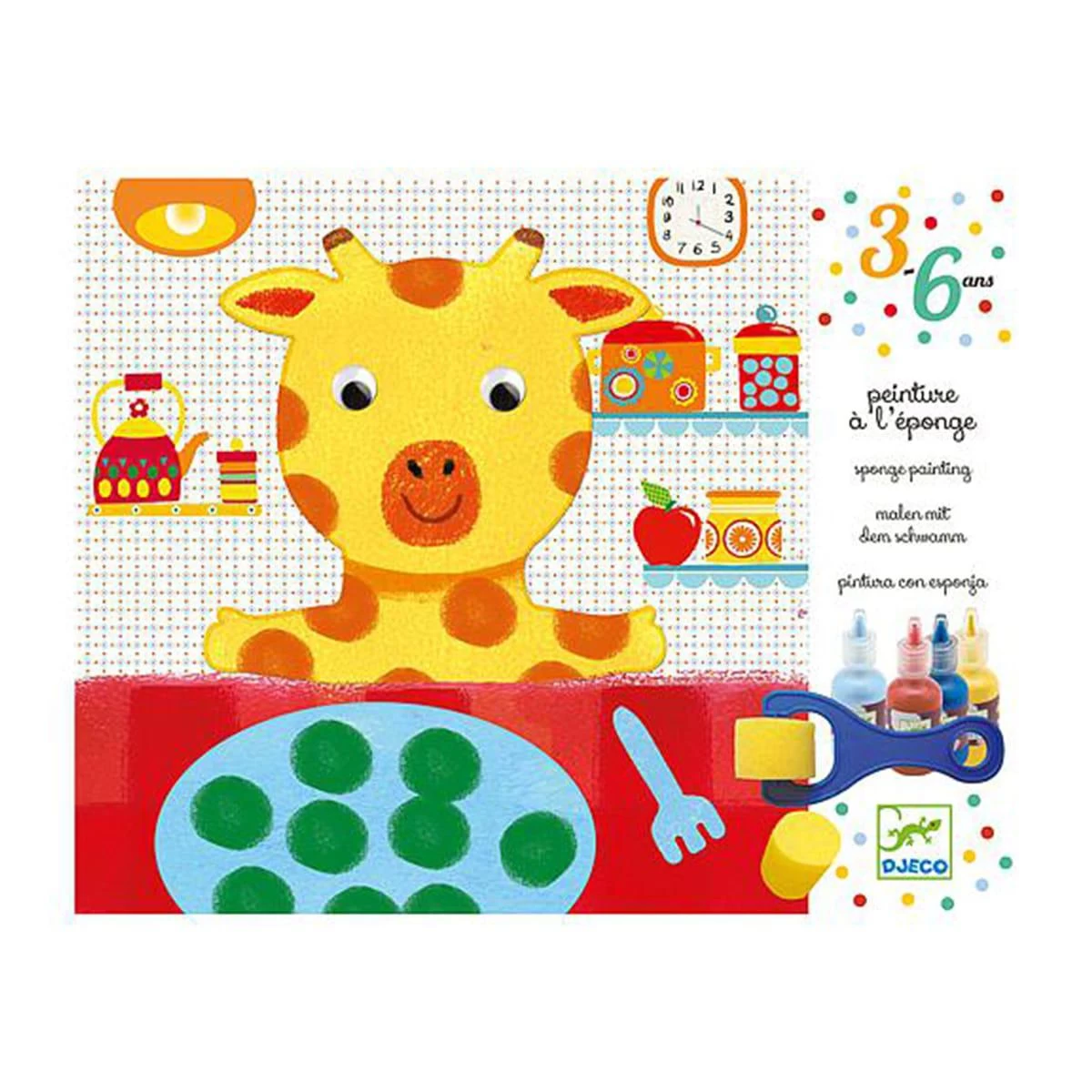 Atelier Peinture LES AVENTURES DES DOUDOUS Djeco 1 Atelier Peinture LES AVENTURES DES DOUDOUS Djeco