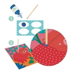 Atelier Peinture Pointillisme LES PETITS Djeco -Magasin De Jouets atelier peinture pointillisme les petits djeco 1200 1200 1295130