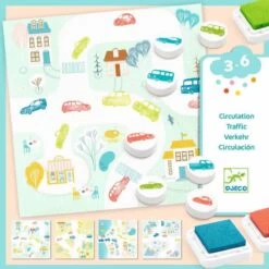 Atelier Tampons CIRCULATION Djeco