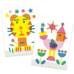 Atelier Tampons Tape Et Tape LES PETITS Djeco -Magasin De Jouets atelier tampons tape et tape les petits djeco 1200 1200 1295142
