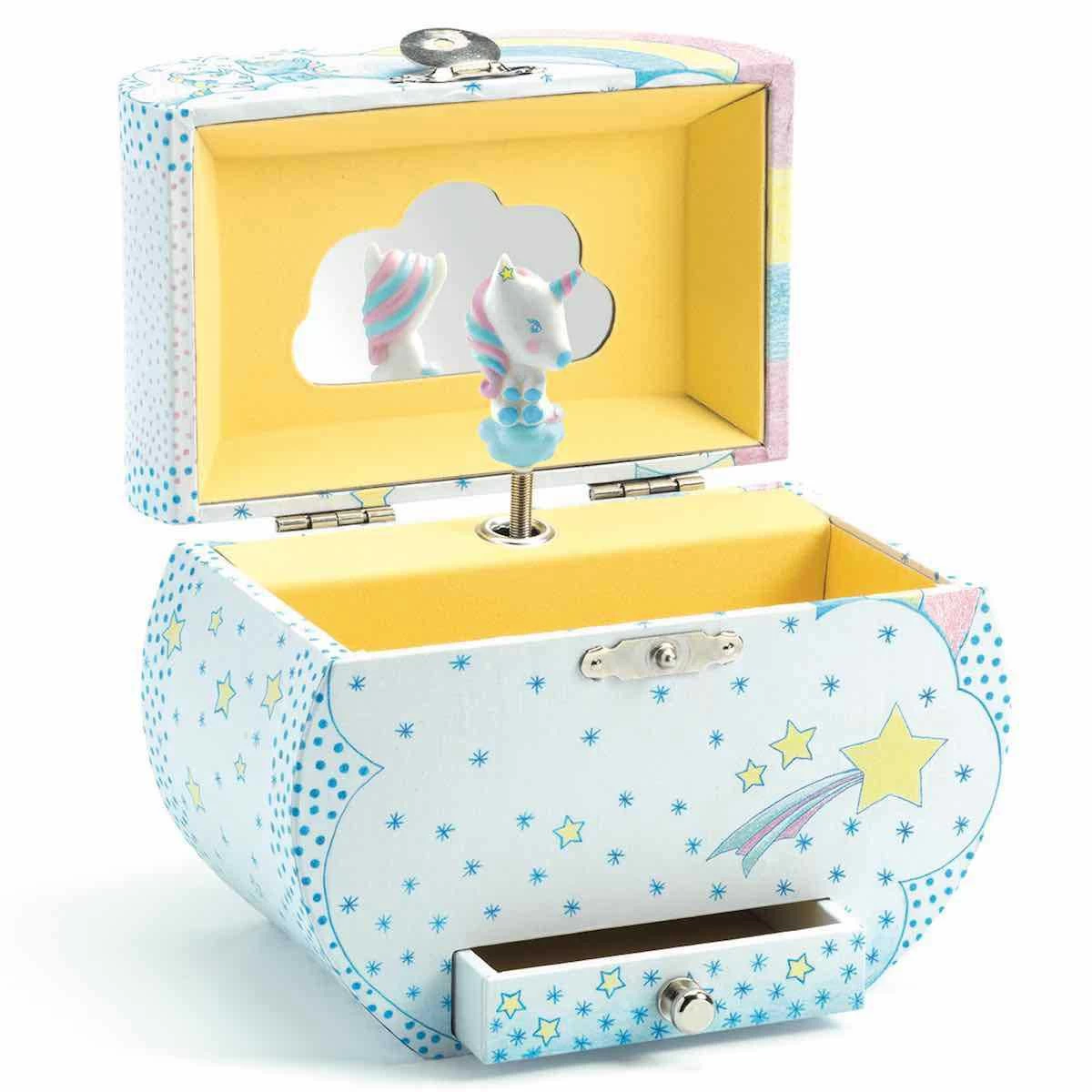 Boîte à Bijoux Musicale RÊVES DE LICORNES Djeco