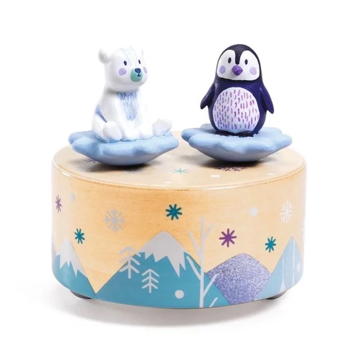 Boîte à Musique Ice Park Melody Djeco 1 Boîte à Musique Ice Park Melody Djeco