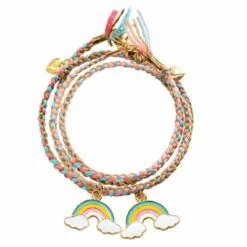 Bracelets D'amitié Kumihimo Arc-en-ciel Djeco -Magasin De Jouets bracelets damitie kumihimo arc en ciel djeco 1200 1200 1609586