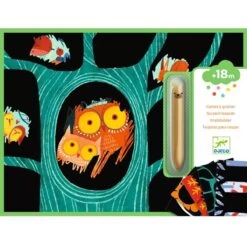 Cartes à Gratter Animaux à Découvrir Djeco