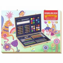 Coffret Coloriages Sparkling Color Box Djeco