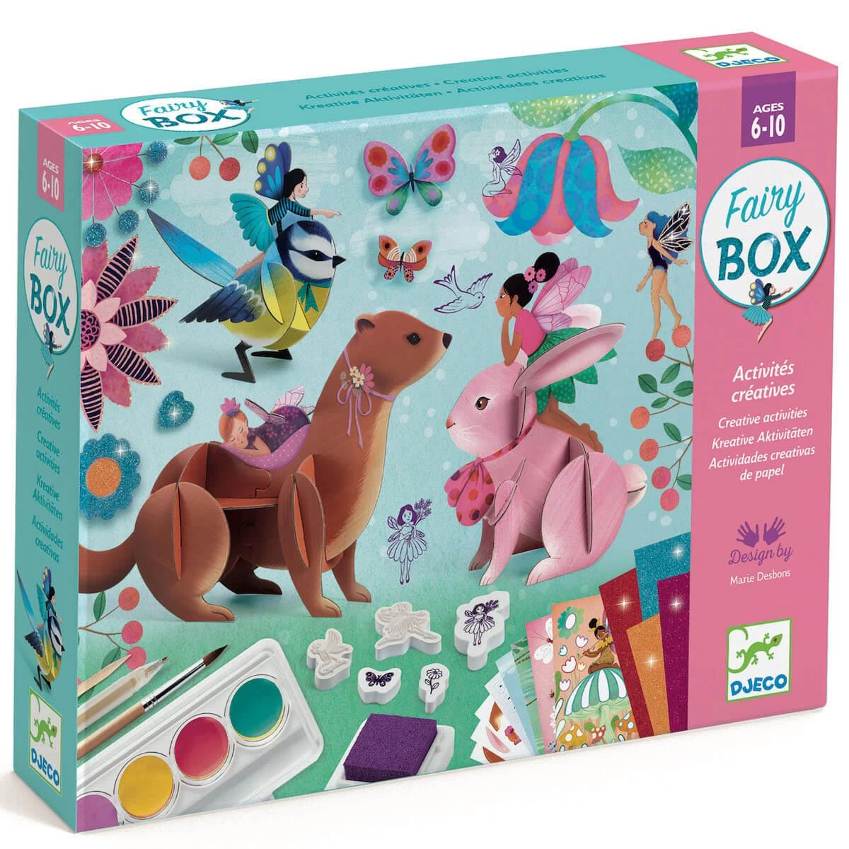 Coffret Créatif Fairy Box LES PLUS GRANDS Djeco 1 Coffret Créatif Fairy Box LES PLUS GRANDS Djeco