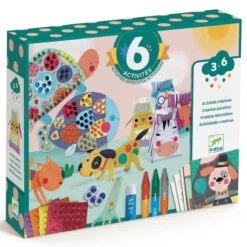 Coffret Créatif Les Animaux Et Leurs Maisons LES PETITS Djeco