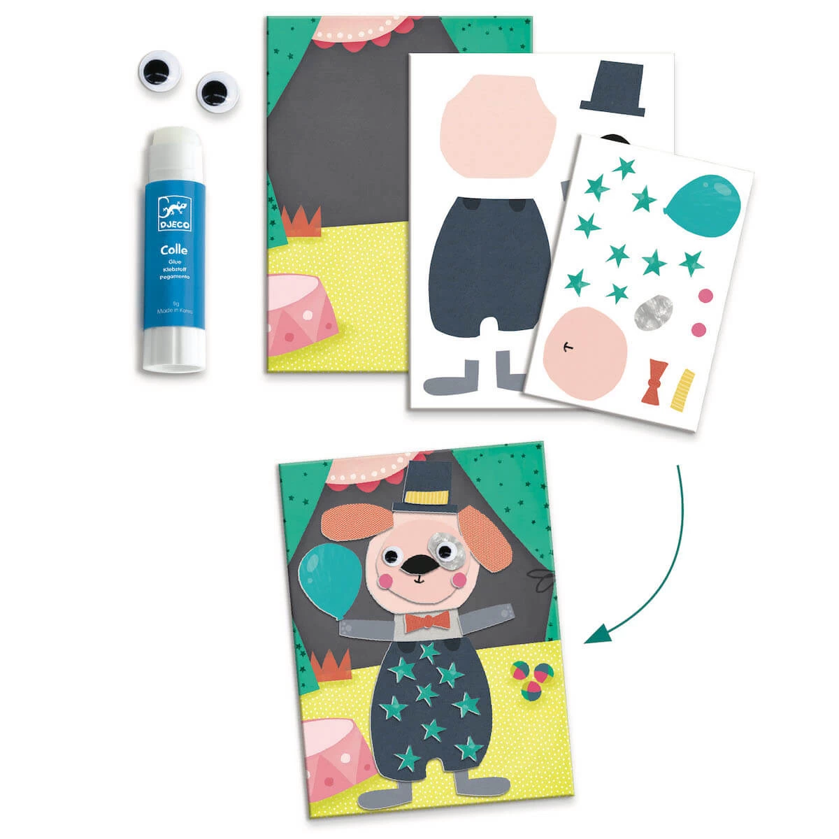 Coffret Créatif Les Animaux Et Leurs Maisons LES PETITS Djeco 3 Coffret Créatif Les Animaux Et Leurs Maisons LES PETITS Djeco – Image 3