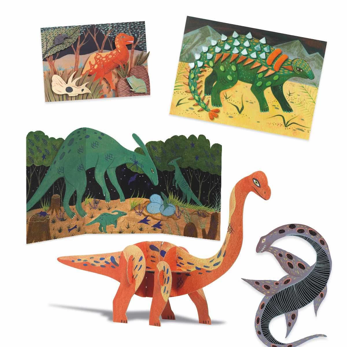 Coffrets Multi-activités Le Monde Des Dinosaures Djeco 3 Coffrets Multi-activités Le Monde Des Dinosaures Djeco – Image 3
