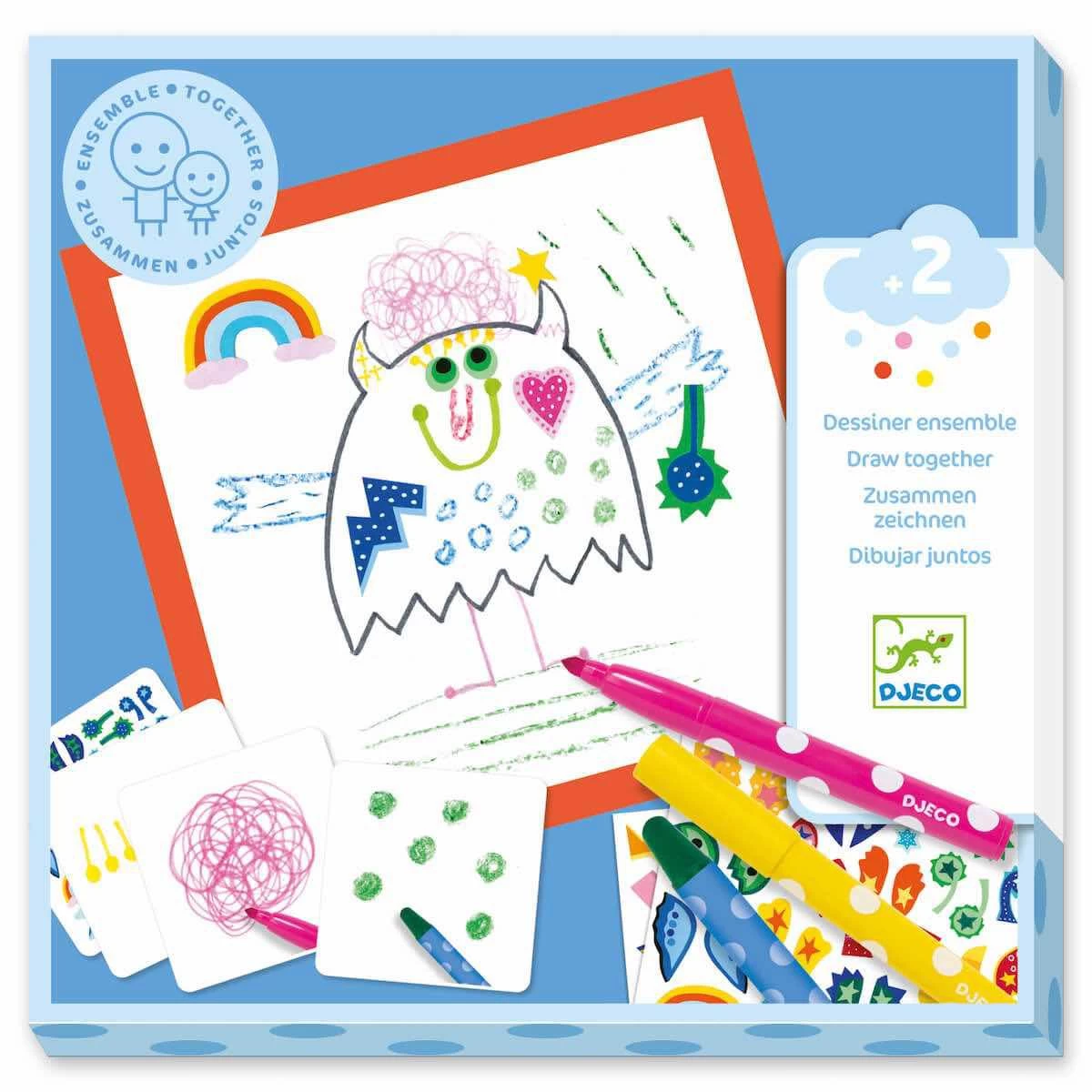 Dessin Les Petits Monstres Djeco 1 Dessin Les Petits Monstres Djeco