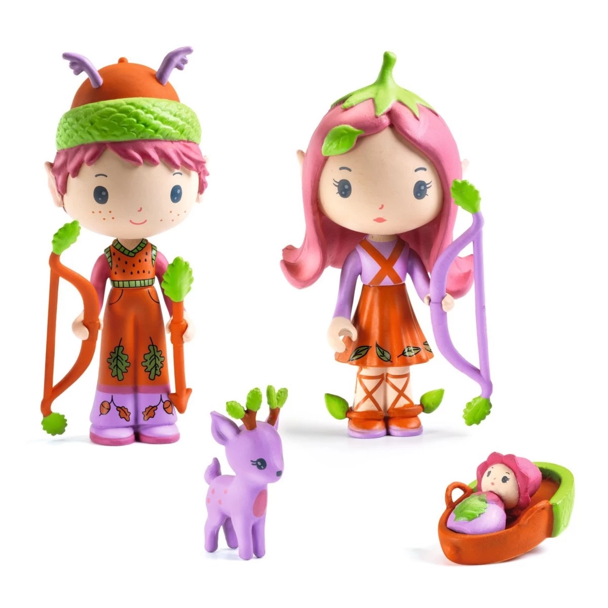 Figurine Lily & Sylvestre TINYLY Djeco