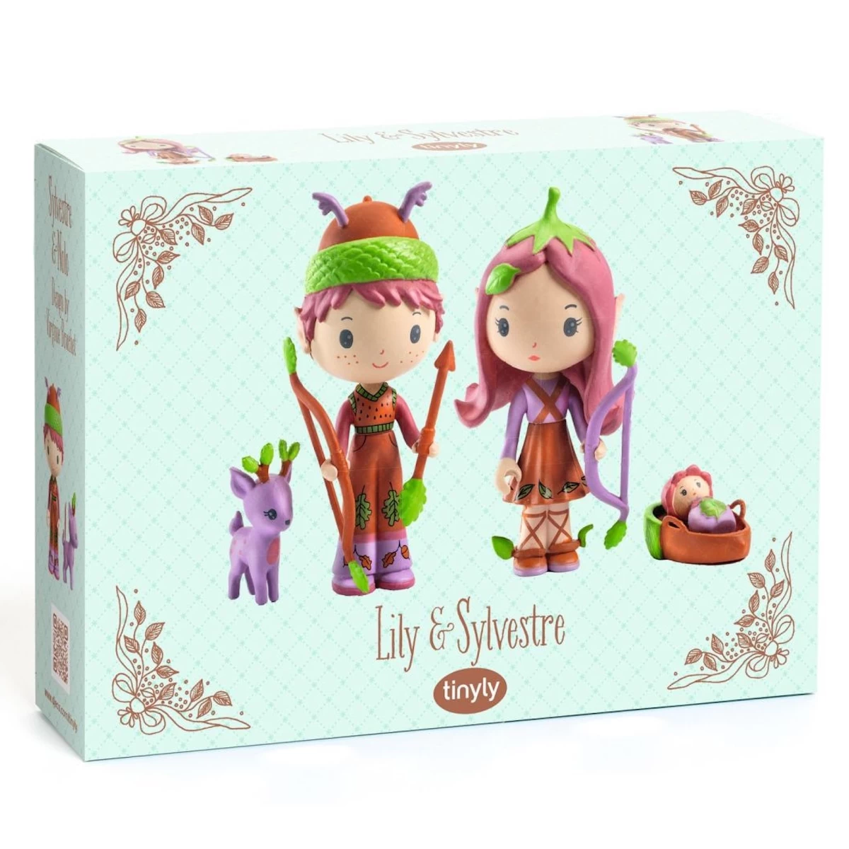 Figurine Lily & Sylvestre TINYLY Djeco 3 Figurine Lily & Sylvestre TINYLY Djeco – Image 3