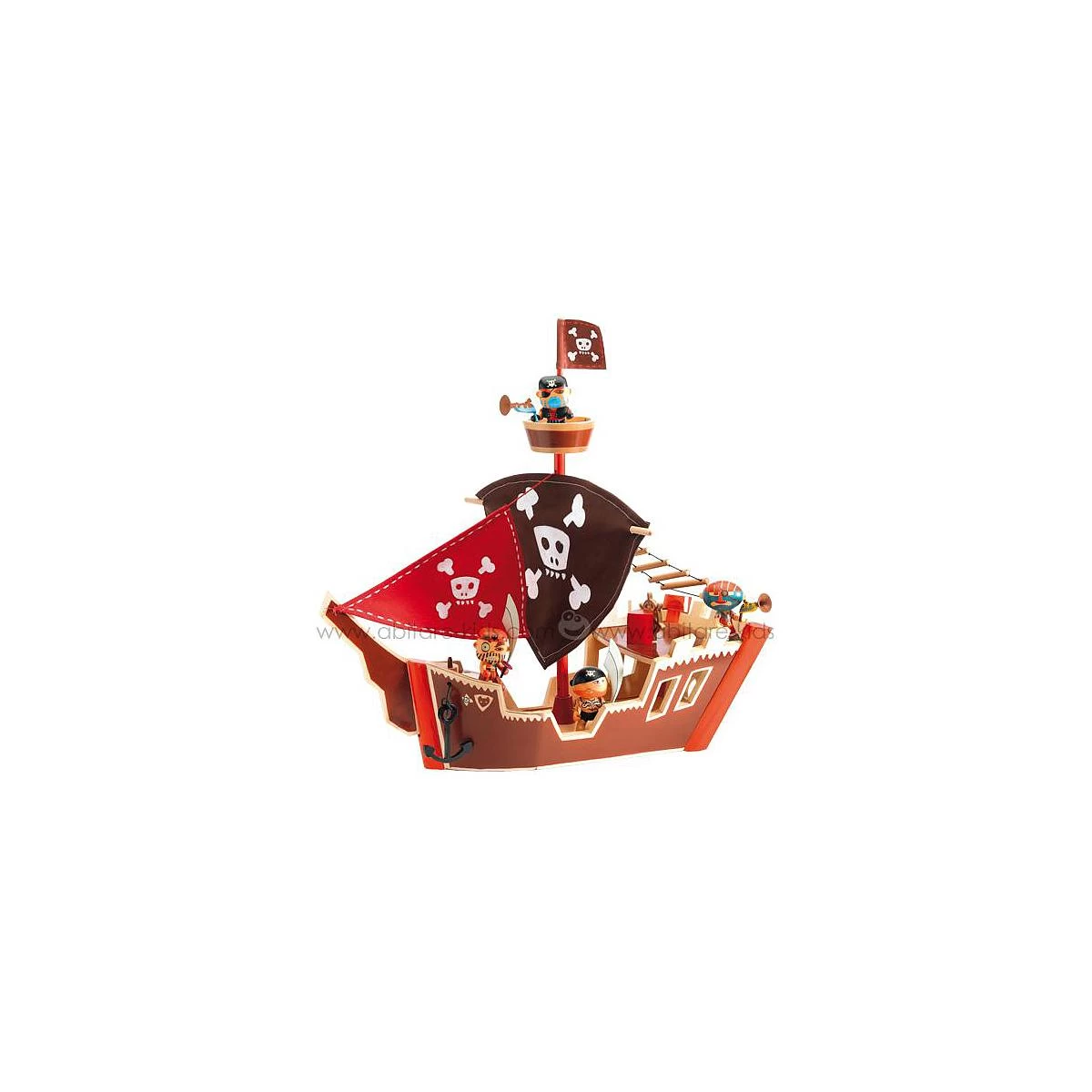 Figurine Pirate ARTY TOYS ZE PIRAT BOAT Djeco 4 Figurine Pirate ARTY TOYS ZE PIRAT BOAT Djeco – Image 4