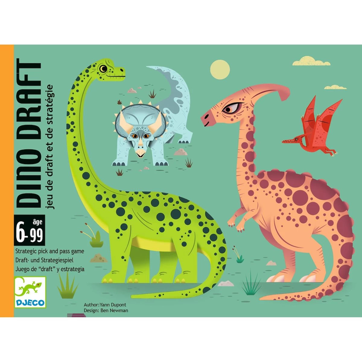 Jeu De Cartes DINO DRAFT Djeco 1 Jeu De Cartes DINO DRAFT Djeco