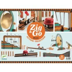 Jeu De Construction Zig & Go Music 52 Pcs Djeco