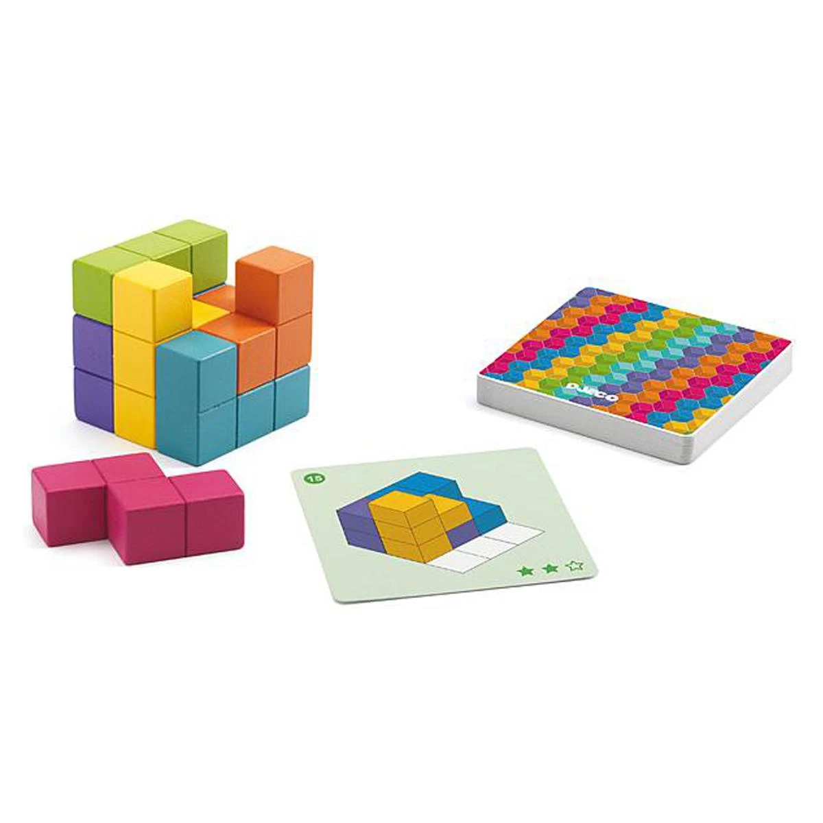 Jeu De Logique CUBISSIMO Djeco 2 Jeu De Logique CUBISSIMO Djeco – Image 2