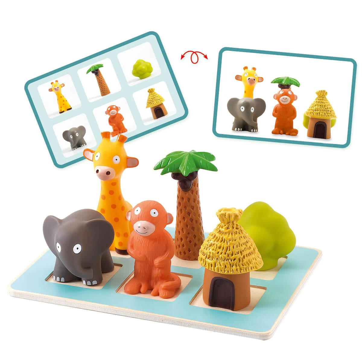 Jeu éducatif EDULUDO SPACIO Djeco 2 Jeu éducatif EDULUDO SPACIO Djeco – Image 2