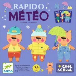 Jeu éducatif Rapido Météo Djeco