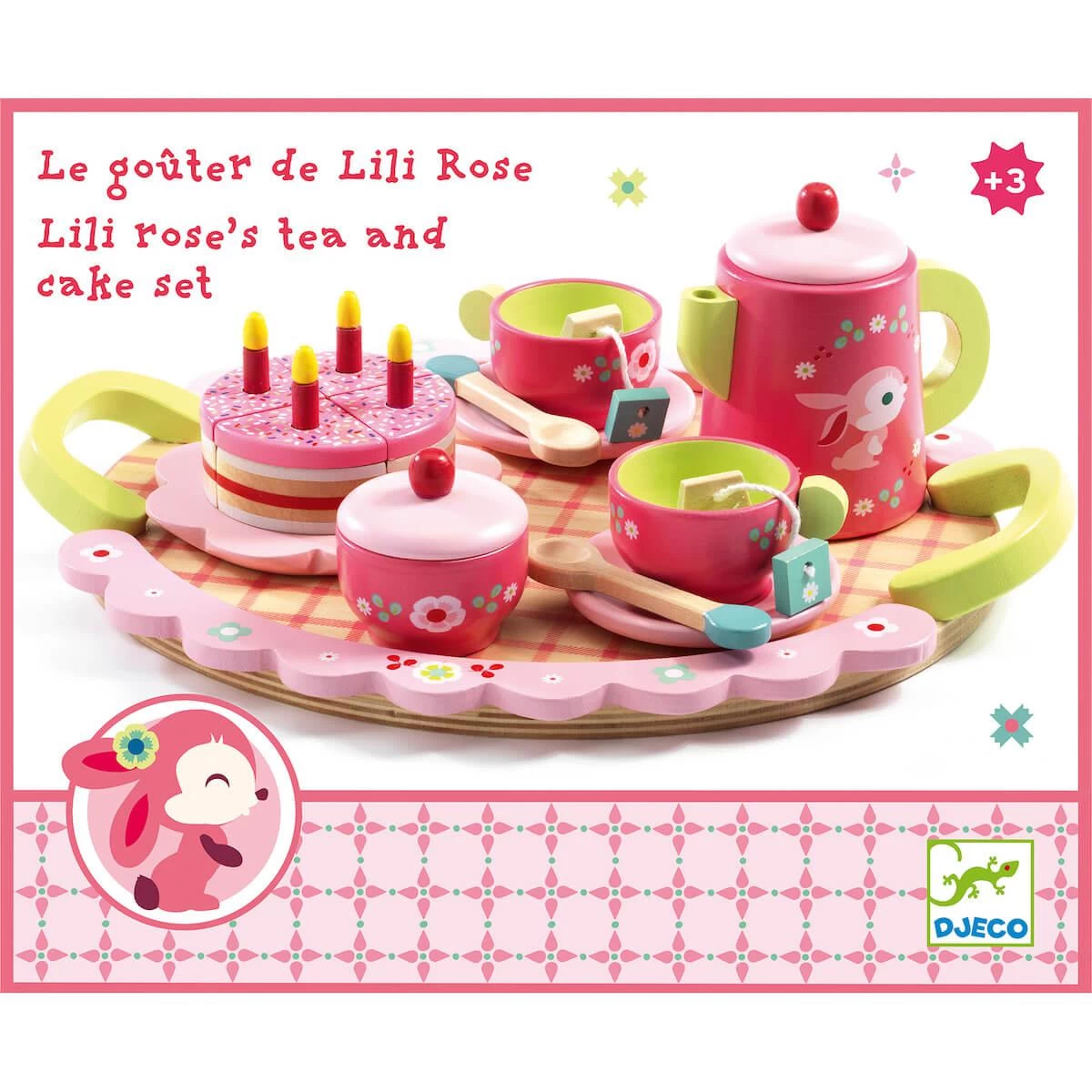 Jeu Imitation Cuisine LE GOÛTER DE LILI ROSE Djeco 3 Jeu Imitation Cuisine LE GOÛTER DE LILI ROSE Djeco – Image 3