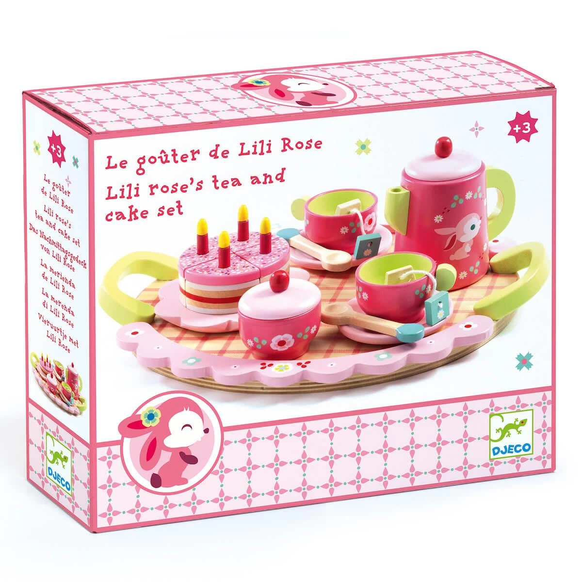 Jeu Imitation Cuisine LE GOÛTER DE LILI ROSE Djeco 4 Jeu Imitation Cuisine LE GOÛTER DE LILI ROSE Djeco – Image 4