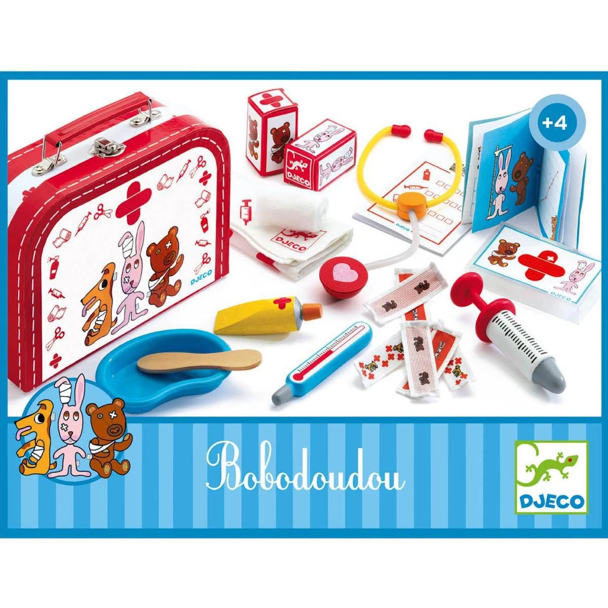 Jeu Imitation Docteur BOBODOUDOU Djeco 4 Jeu Imitation Docteur BOBODOUDOU Djeco – Image 4