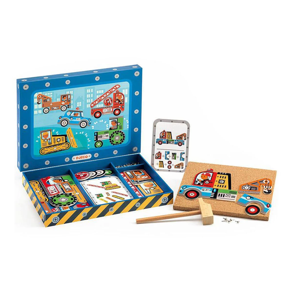 Jeu TAP TAP VÉHICULES Djeco 1 Jeu TAP TAP VÉHICULES Djeco