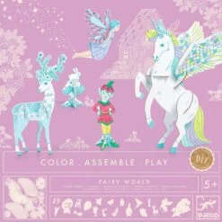 Kit Coloriage Monde Enchanté Djeco