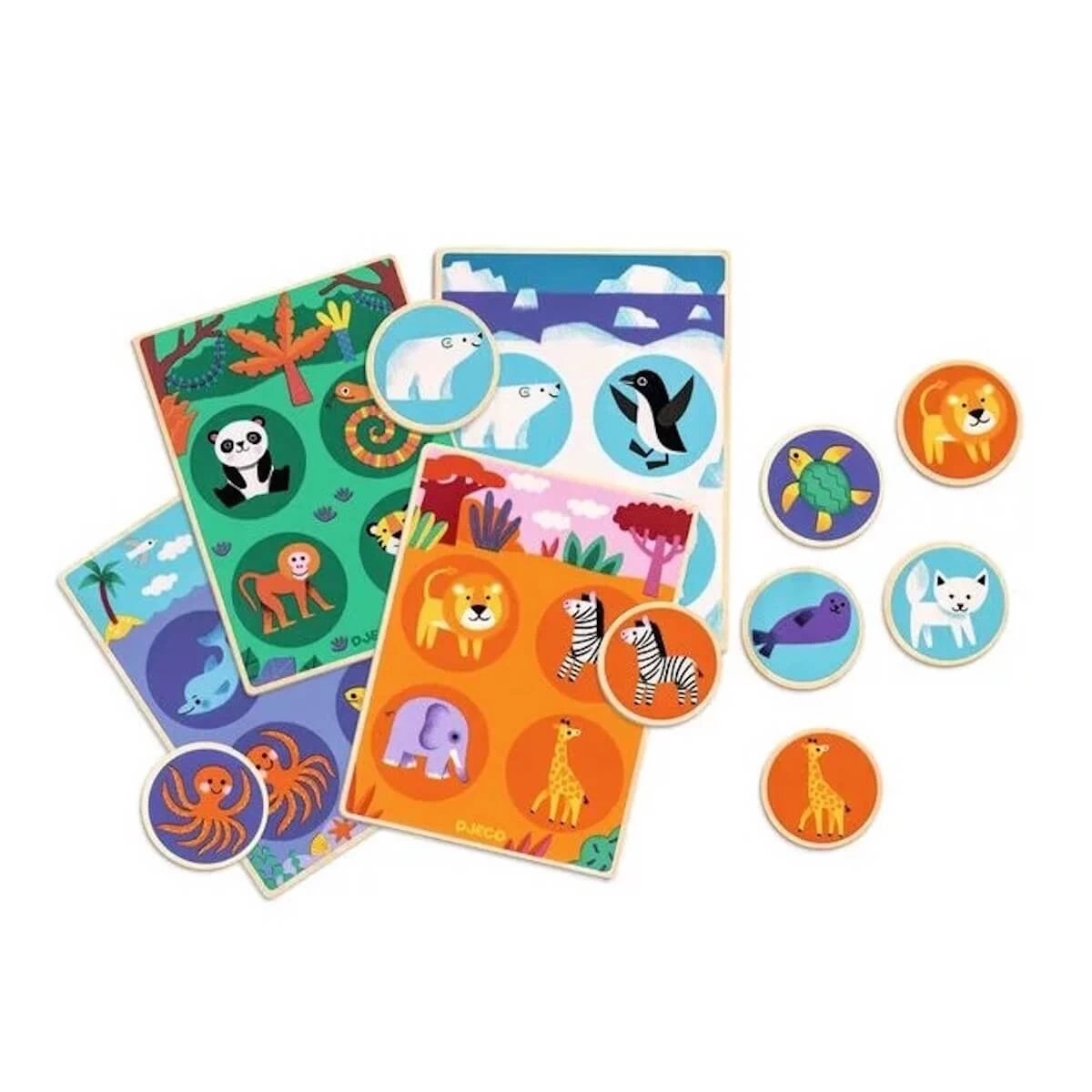 Loto Wood - FSC 100% Djeco 2 Loto Wood - FSC 100% Djeco – Image 2