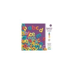 Magnets Bois 83 SCRIPT LETTERS Djeco
