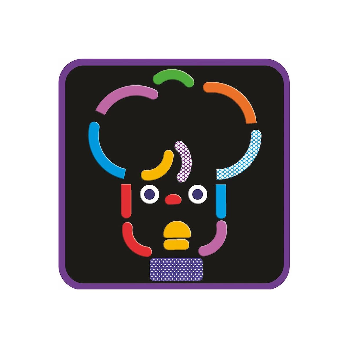 Magnets Bois GEOBONHOMME Djeco 2 Magnets Bois GEOBONHOMME Djeco – Image 2