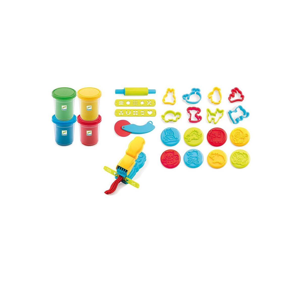 Pâte à Modeler Et 21 Outils Djeco 2 Pâte à Modeler Et 21 Outils Djeco – Image 2