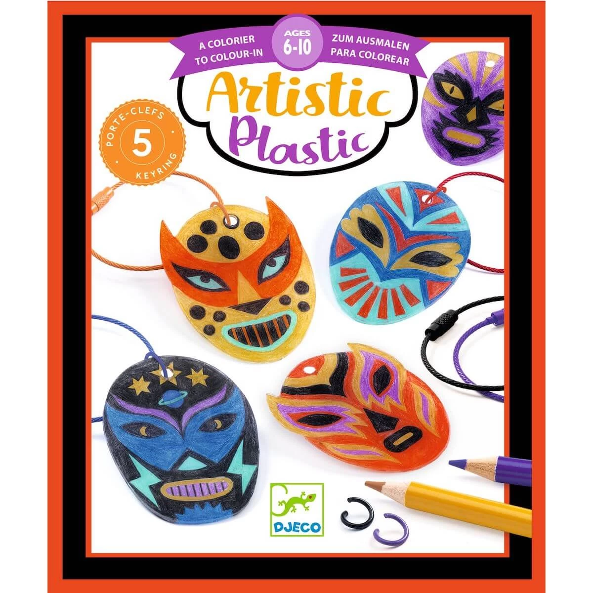 Porte-clefs Catcheurs Djeco 1 Porte-clefs Catcheurs Djeco