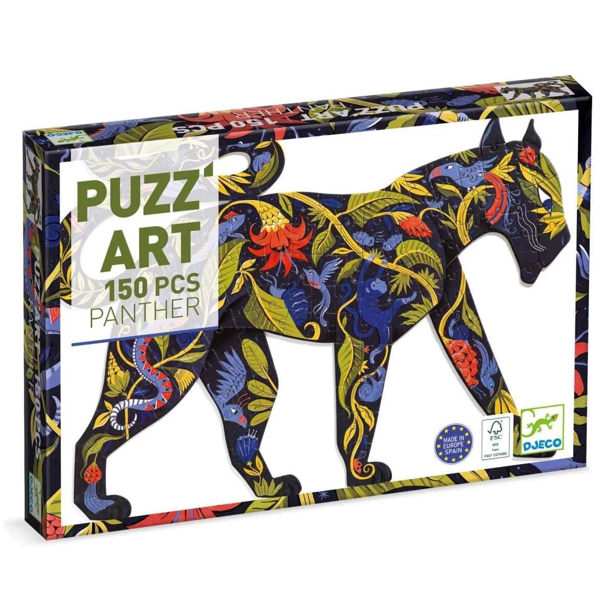 Puzz'art Panther Djeco 1 Puzz'art Panther Djeco