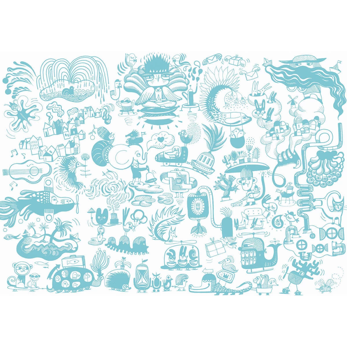 Puzzle 100pcs L'ARBRE ENCHANTÉE Djeco 4 Puzzle 100pcs L'ARBRE ENCHANTÉE Djeco – Image 4