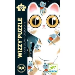 Puzzle 50pcs CHATS CÂLINS Djeco