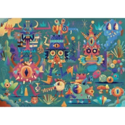 Puzzle 50pcs LA FÊTE DES MONSTRES Djeco -Magasin De Jouets puzzle 50pcs la fete des monstres djeco 1200 1200 1518373