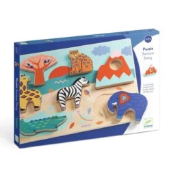 Puzzle Encastrement Savana Story Djeco -Magasin De Jouets puzzle encastrement savana story djeco 1200 1200 1700903