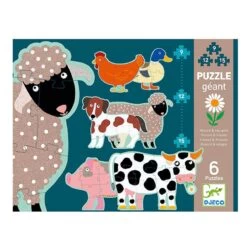 Puzzle évolutif HONORÉ ET SES AMIS Djeco