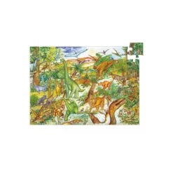 Puzzle Observation-100pcs DINOSAURES Djeco