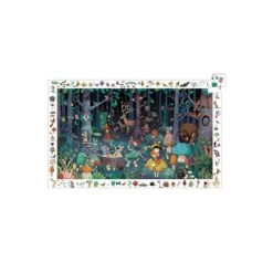 Puzzle Observation-100pcs LA FORÊT ENCHANTÉE Djeco