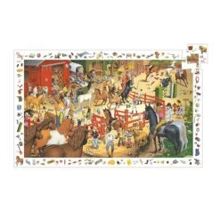 Puzzle Observation-200pcs EQUITATION Djeco