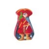 Puzzle Silhouette-36pcs LE PIRATE ET SON TRÉSOR Djeco